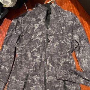 lululemon athletica Black Camouflage Utility Jacket
